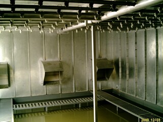 3.喷淋式废气处理系统内部结构实景